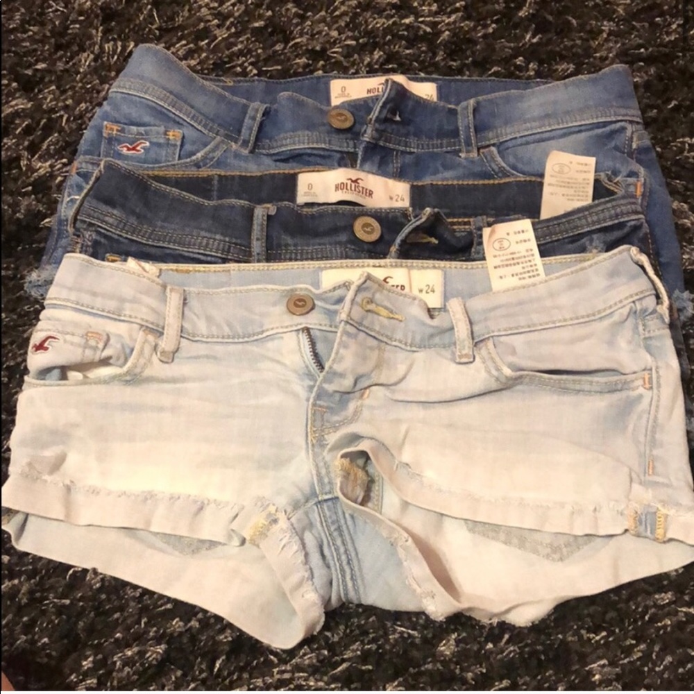 💖Hollister size 0 short bundle💖